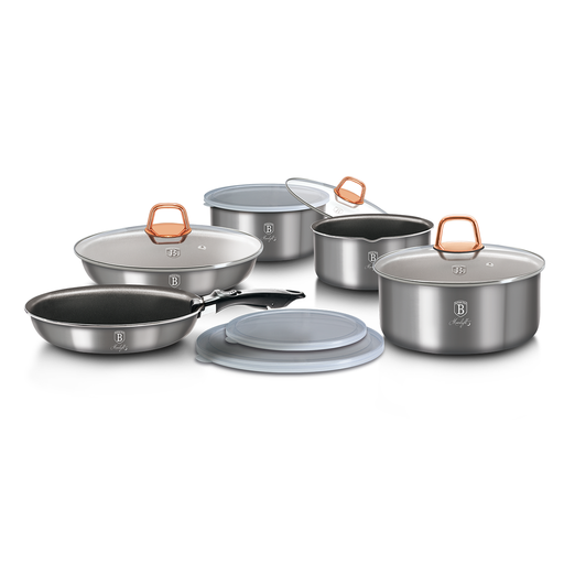 [BH-016] Berlinger Haus 12 Pieces Cookware Set Moonlight Collection / BH/6102