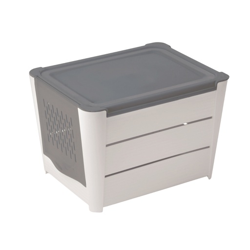 [SN-090] Snips White-Grey Potatoes & Vegetables Keeper - For 3 Kg / 000586
