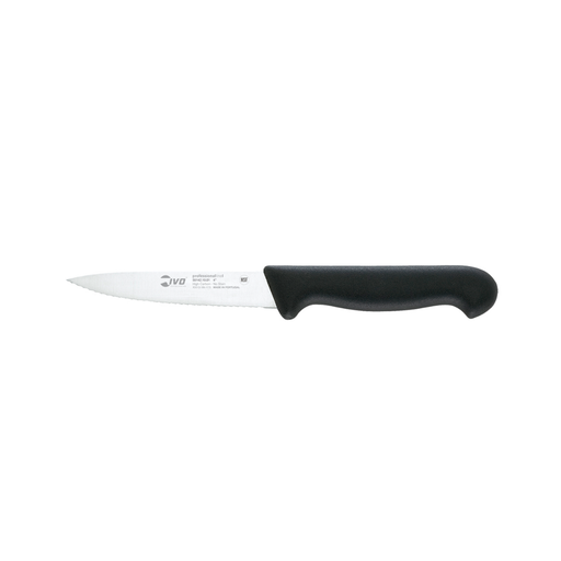 [LAZ-117] IVO Paring Knife Serrated 10 cm - Black / 720132 55142.10