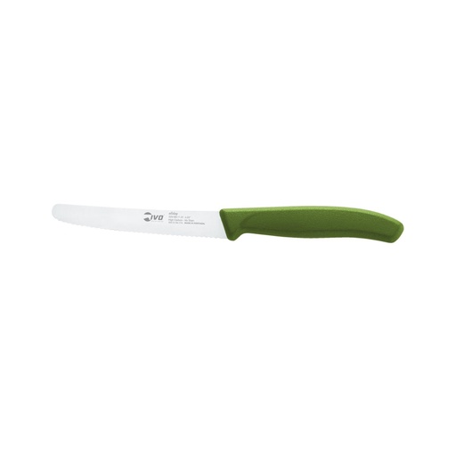 [LAZ-118] IVO Tomato Knife 11 cm  - Green / 720439 325180.11