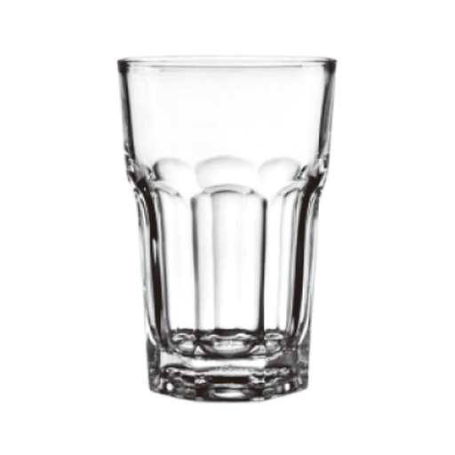 [LX-003] LXY5006 / Glass Octagon Drinking Cup 315 ml