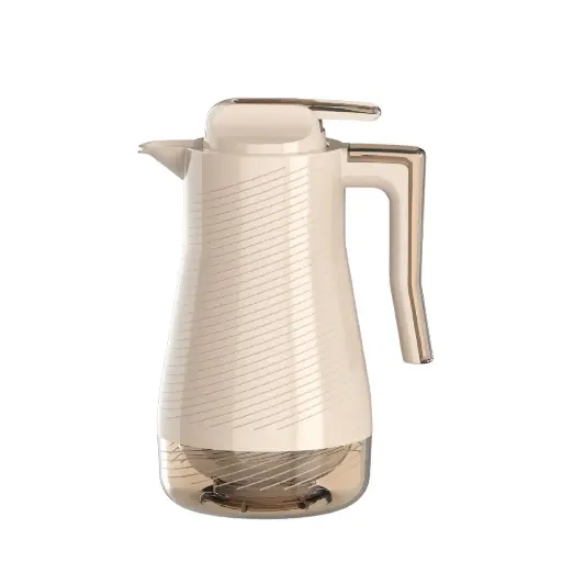 [VF-004] Via Veneto Safari Grain Brown Vacuum Flask 1 Liters