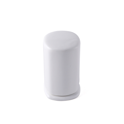 [08-143] Porceletta Ivory Porcelain Tooth Pick Holder 3"