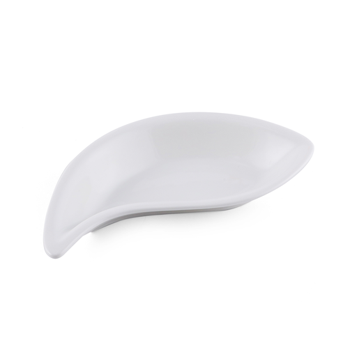 [08-1451] Porceletta Ivory Porcelain Tear Drop Bowl 15 cm