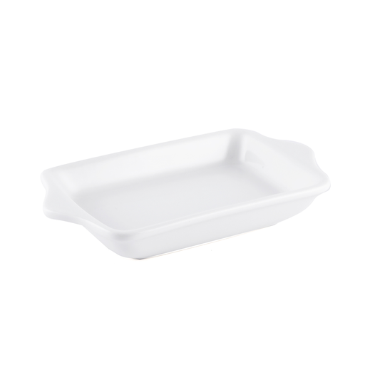[08-1452] Porceletta Ivory Porcelain Rectangular Dish 16 cm
