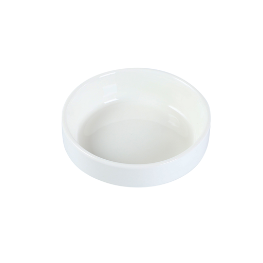 [08-1473] Porceletta Ivory Porcelain 6” Deep Plate