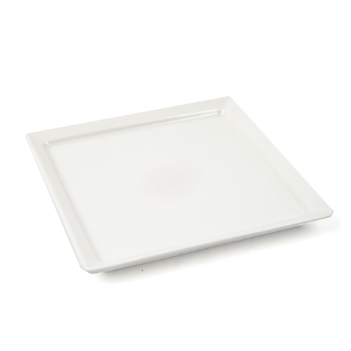 [08-1559] Porceletta Ivory Porcelain Square Plate 30 cm / 12"