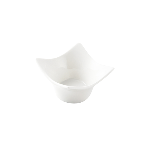 [08-1576] Porceletta Ivory Porcelain Miniature Bowl 8x6 cm