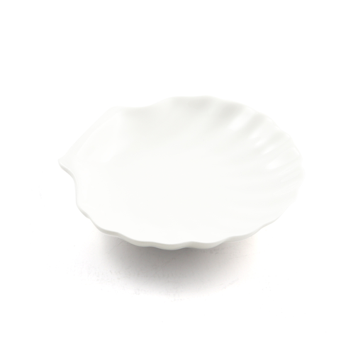 [08-225] Porceletta Ivory Porcelain Shell Dish 12.5 cm / 5"