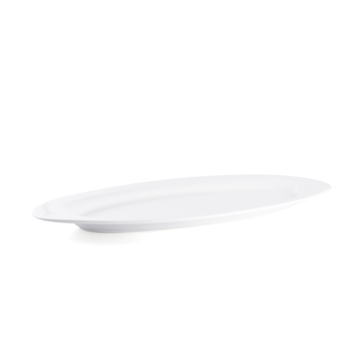 [08-230] Porceletta Ivory Porcelain Oval Buffet Plate 48 cm / 19"