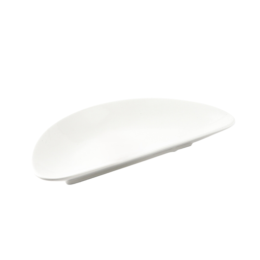 [08-236] Porceletta Ivory Porcelain Moon Flat Plate 29 cm / 12"